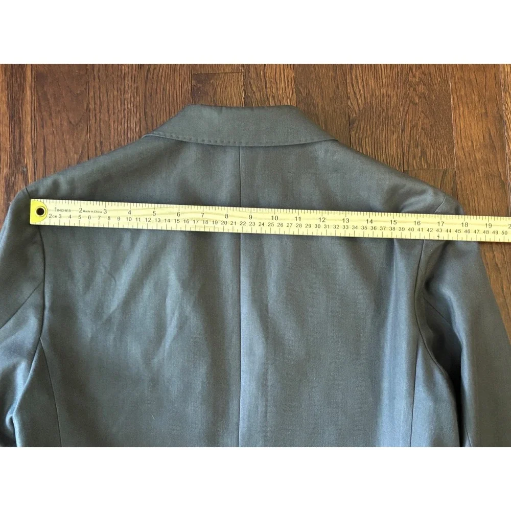 J Crew Ludlow Blazer Mens 38S Gray American Woolen Co Wool Cotton H2794